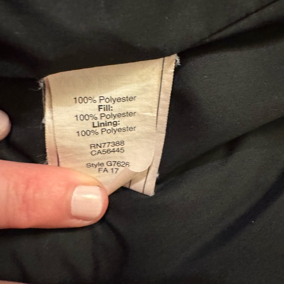 J. Crew factory gray herringbone patterned puffer vest xxs - Picture 3 of 6